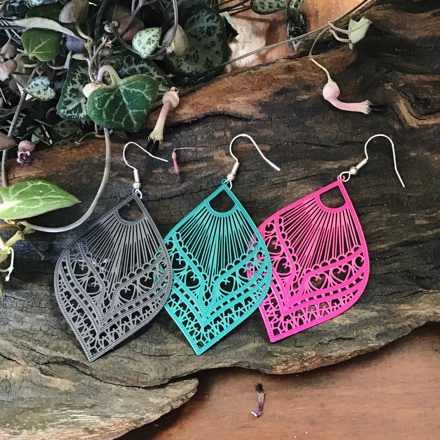 Laser Cut Earrings