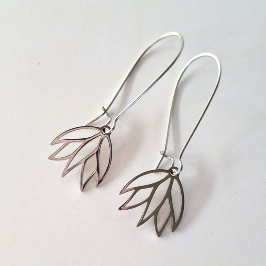 Lotus Earrings